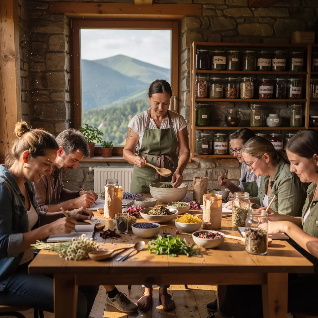 Relaxujúca atmosféra s teplou šálkou čaju a knižkou na pohovke.